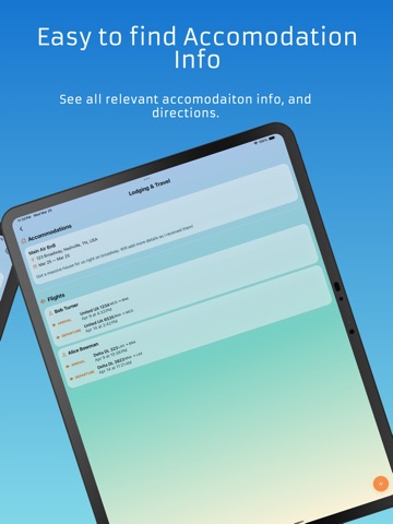 Breeze - Reunion Planner iPad screenshot