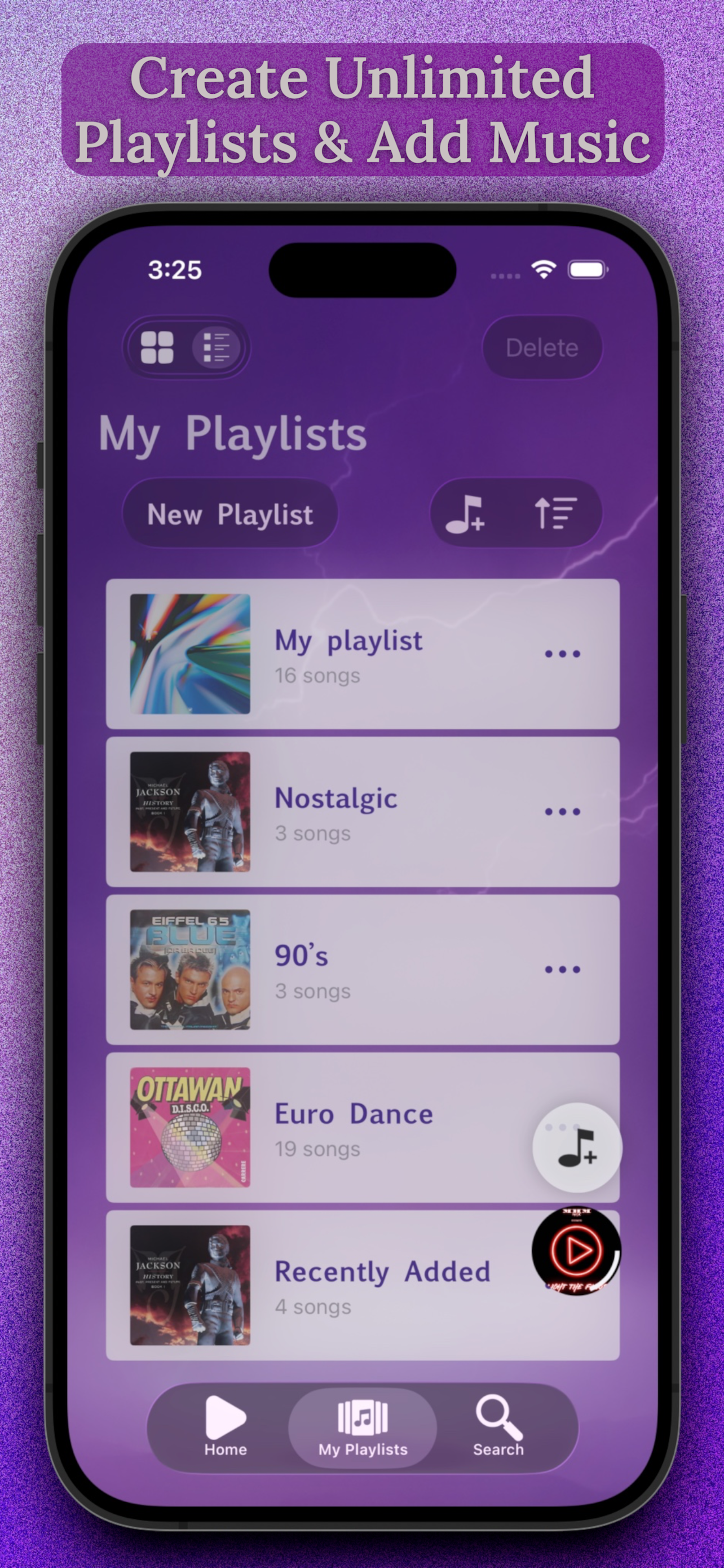 Musinova & Music Player