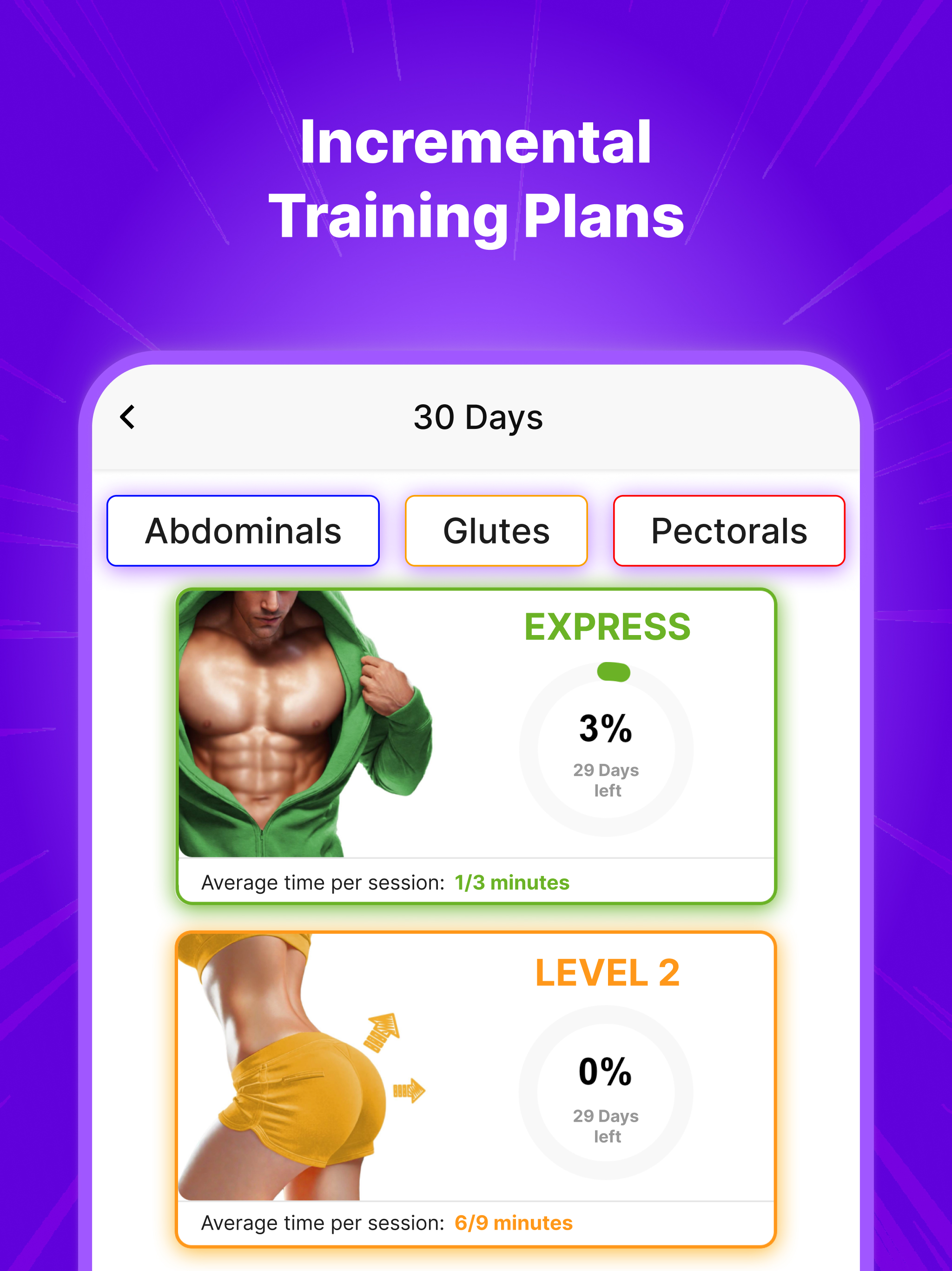 Home Workout: 30 Day Challenge screenshot 14