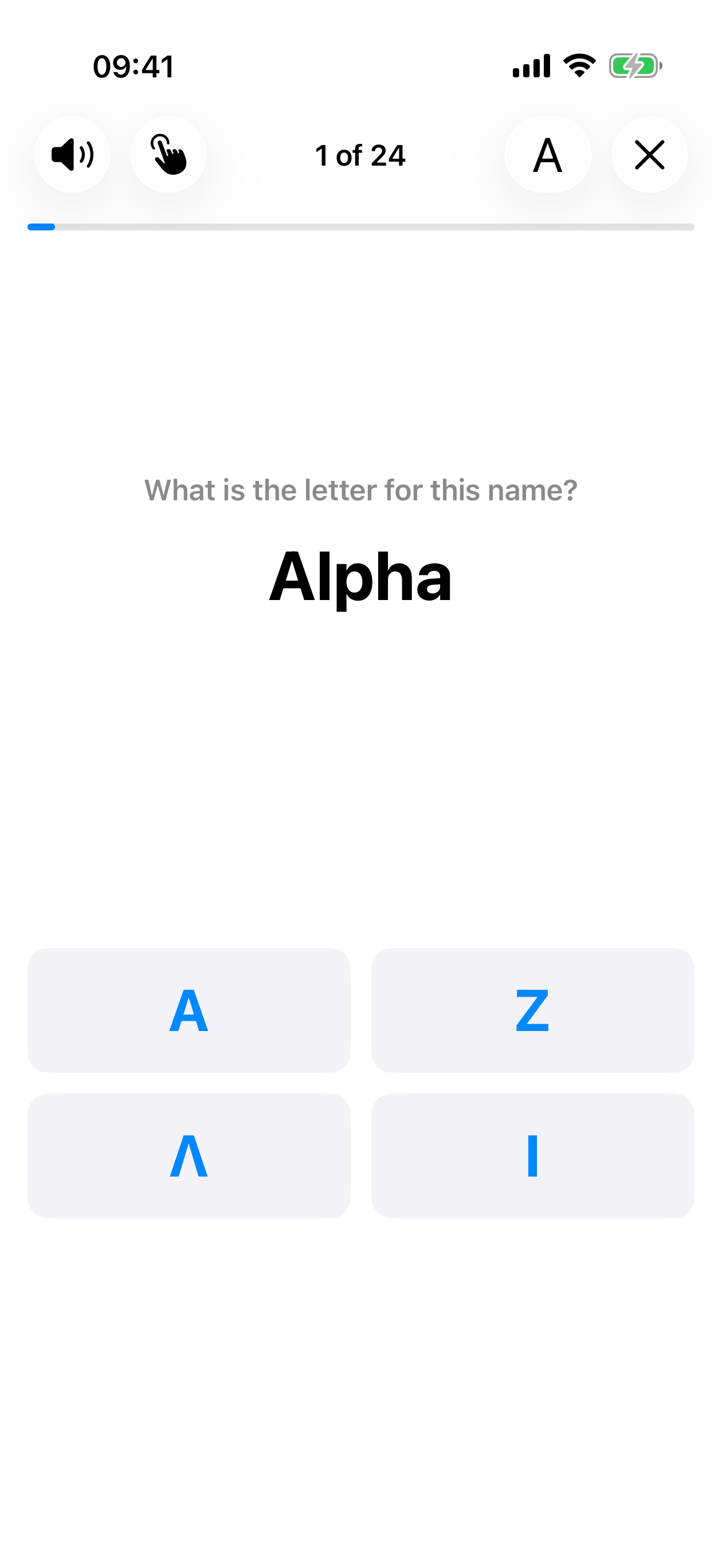Greek Alphabet Symbols