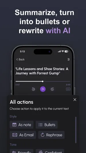 SpeakApp AI: Voice Notes screenshot 4