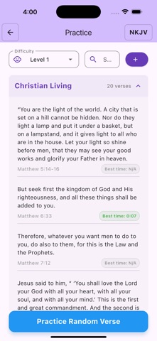 Bible Versus Screenshot 5 of 10