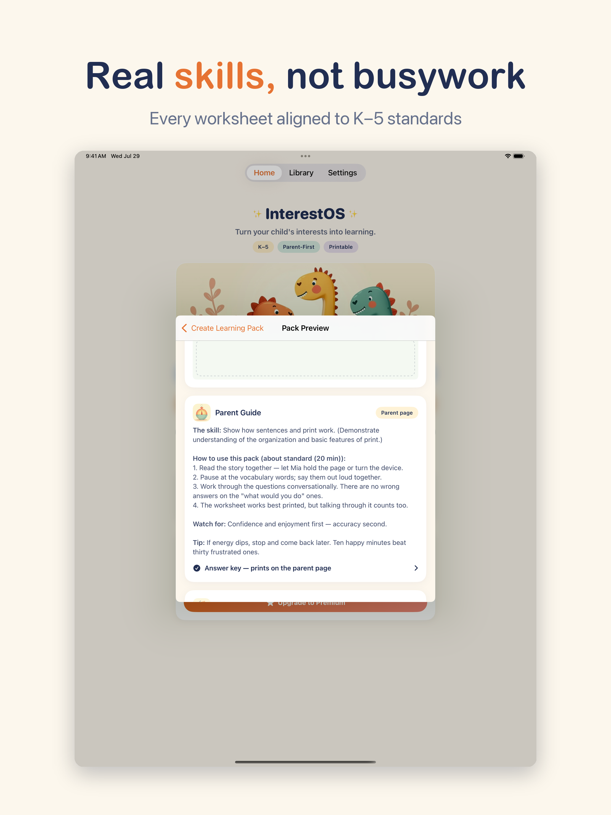 InterestOS: K–5 Worksheets screenshot 15