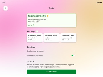 App screenshot