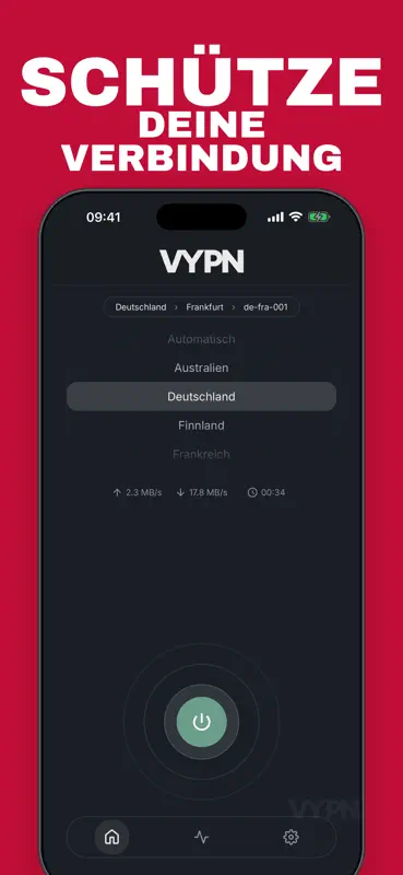 VYPN: VPN & Datenschutz screenshot 1 of 5