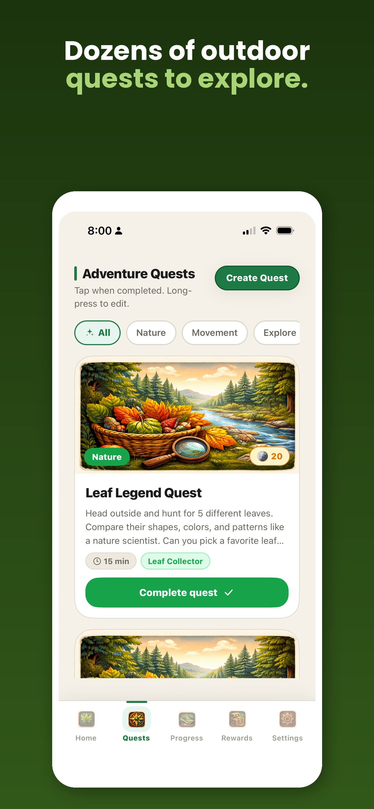 WildChild Quest screenshot 3