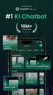 gem ai - ki chat bot deutsch iphone bildschirmfoto 1