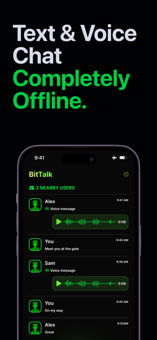 Mesh Voice & Chat: bitTalk Screenshot 5 of 6