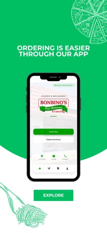 Bonbino's Pizza iPhone screenshot