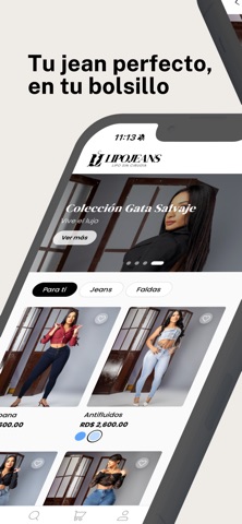 Lipojeans screenshot