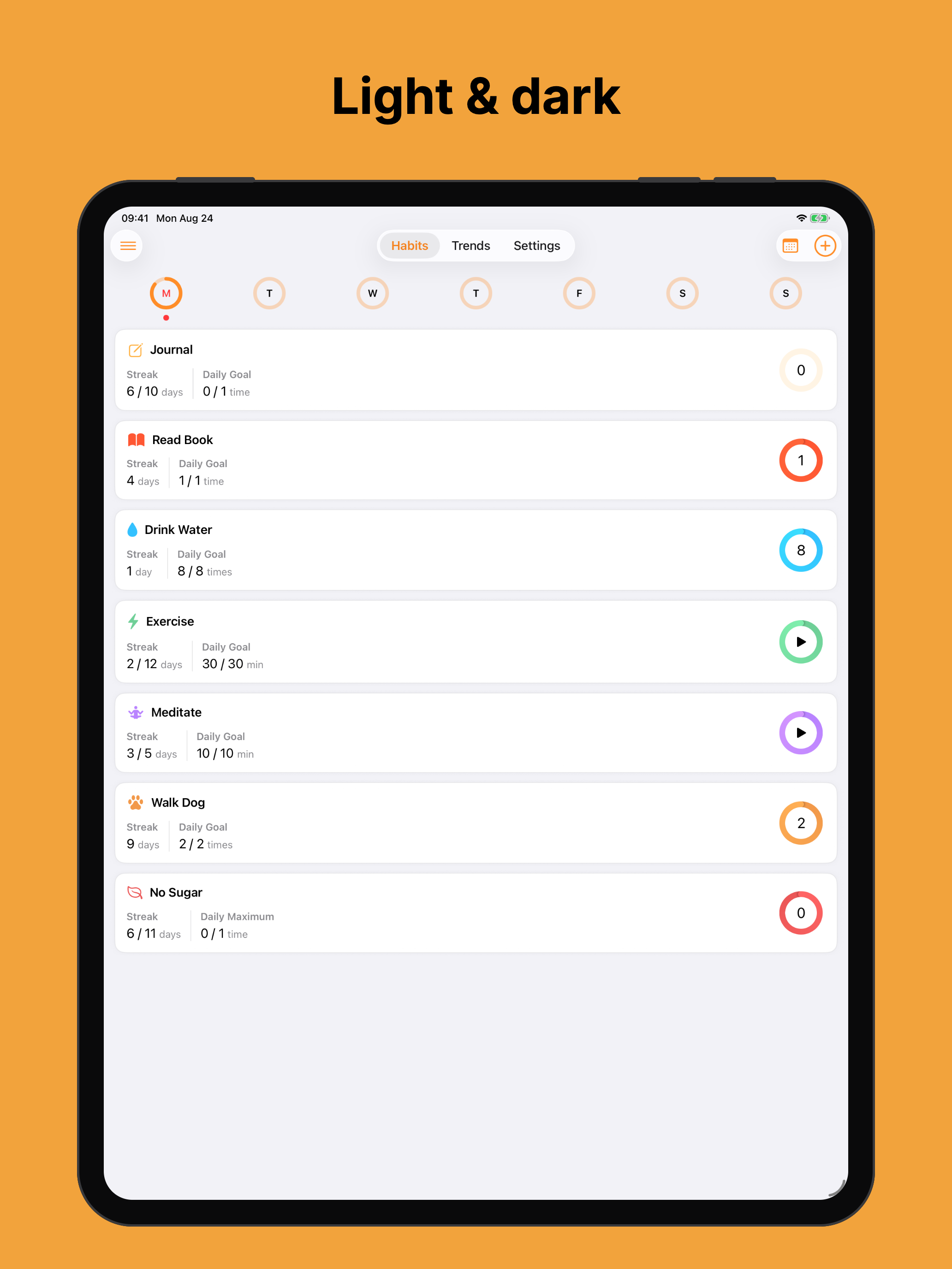 Habit Tracker EasyHabits screenshot 16