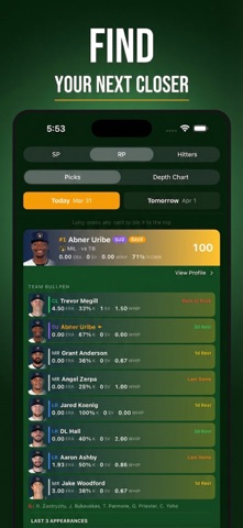 Ball Knowers: Fantasy Baseball iPhone screenshot