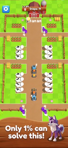 Traffic Farm：Animal Jam Escape iPhone screenshot