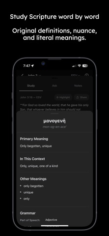 Sola Bible App Screenshot 1 of 7