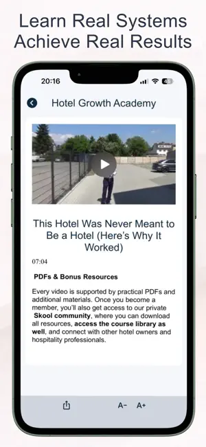 Hotel Growth Academy screenshot 2