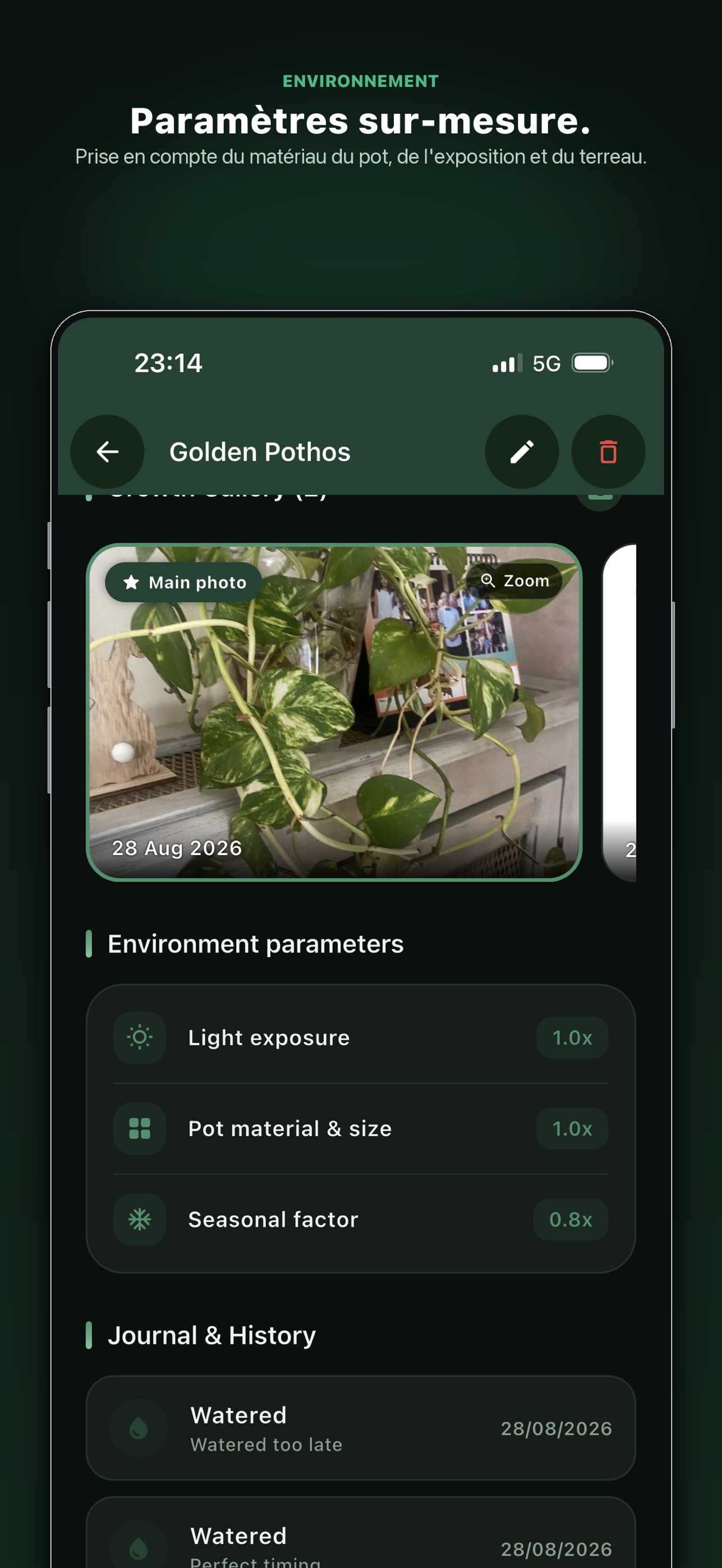 Screenshot 7 of LeafPulse: Arrosage Plantes