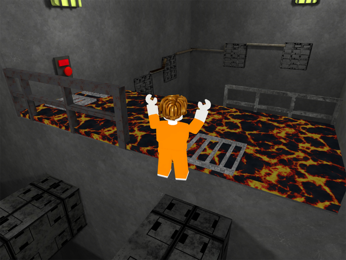 Barry Prison Escape Lava Mode