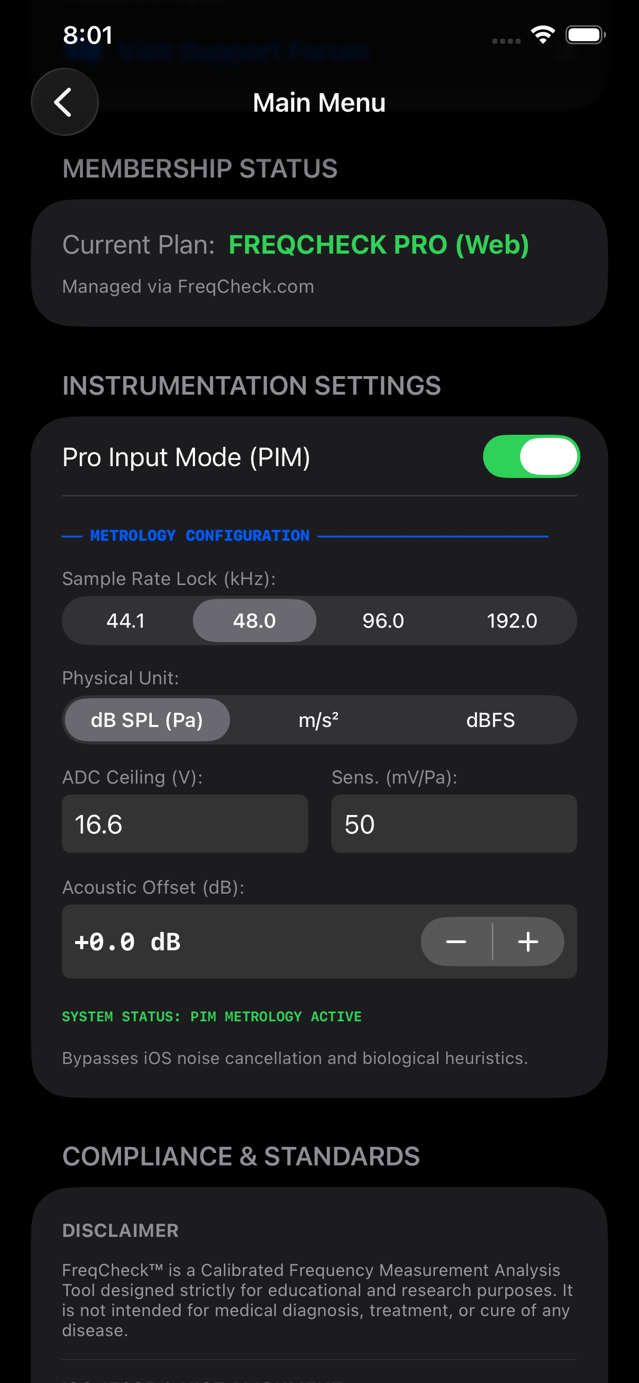 FreqCheck : See Sound screenshot 4