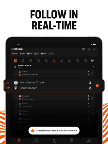 LiveScore - サッカーの結果のおすすめ画像3