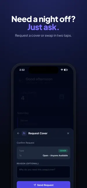 LastCall. Staff Scheduling screenshot 4