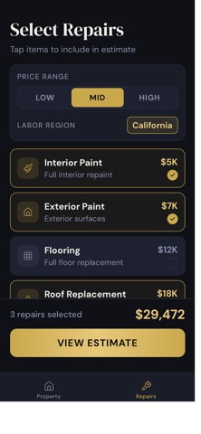 Instant Repairs screenshot