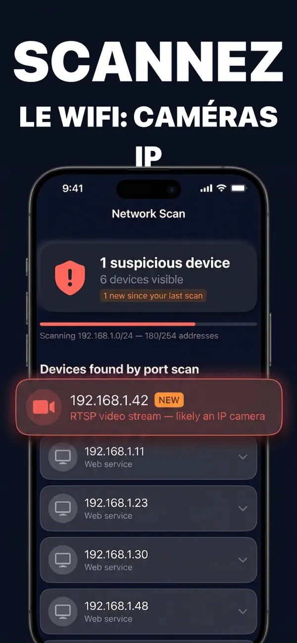 Screenshot #3 pour Findy: Détecteur Caméra Cachée