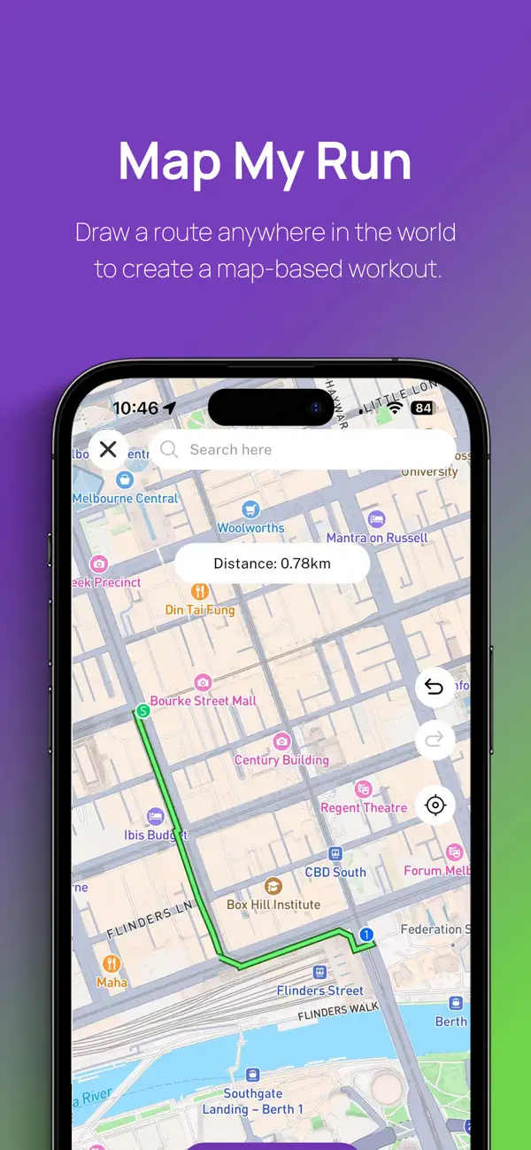 #4. FitLink: Map, Track, Achieve (iOS) By: Global Fitness and Leisure Pty Ltd