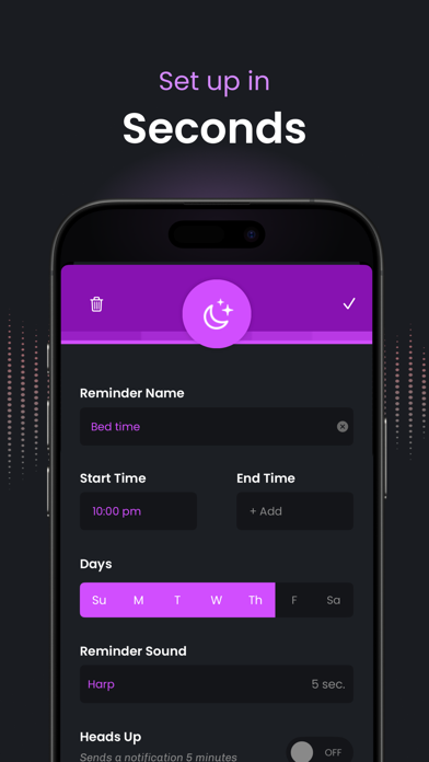 Nudge: Daily Reminder Schedule Screenshot