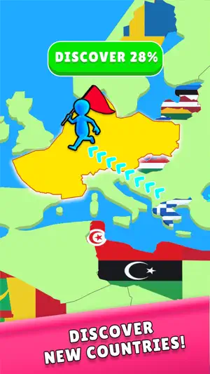 Drop Fit: World Flag Puzzle screenshot 1