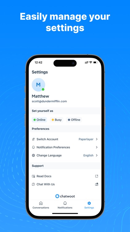 Chatwoot screenshot-4