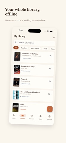 Bindery — Reading Tracker screenshot 3
