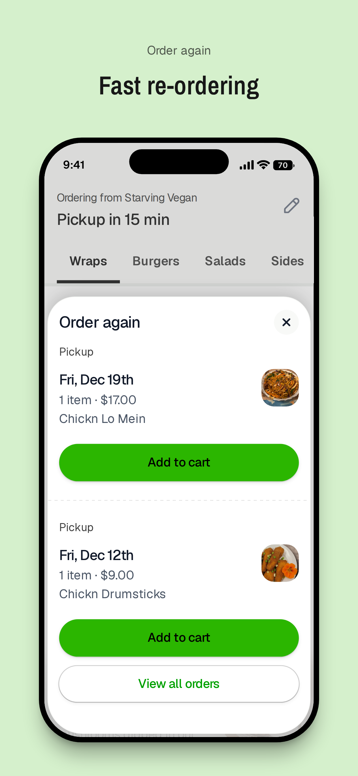 Starving Vegan To Go screenshot 4