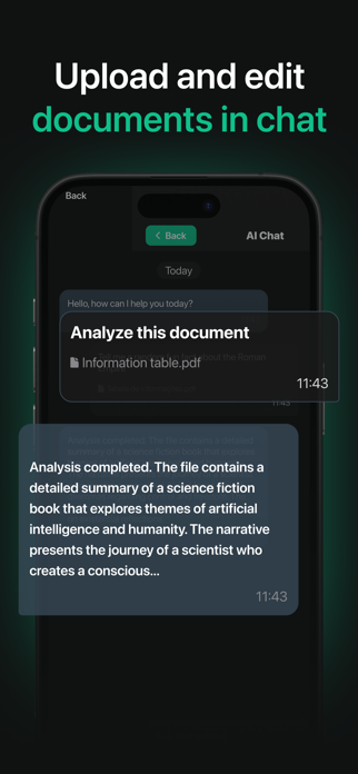 AI chat assistant: ChatCom Screenshot 4 of 6