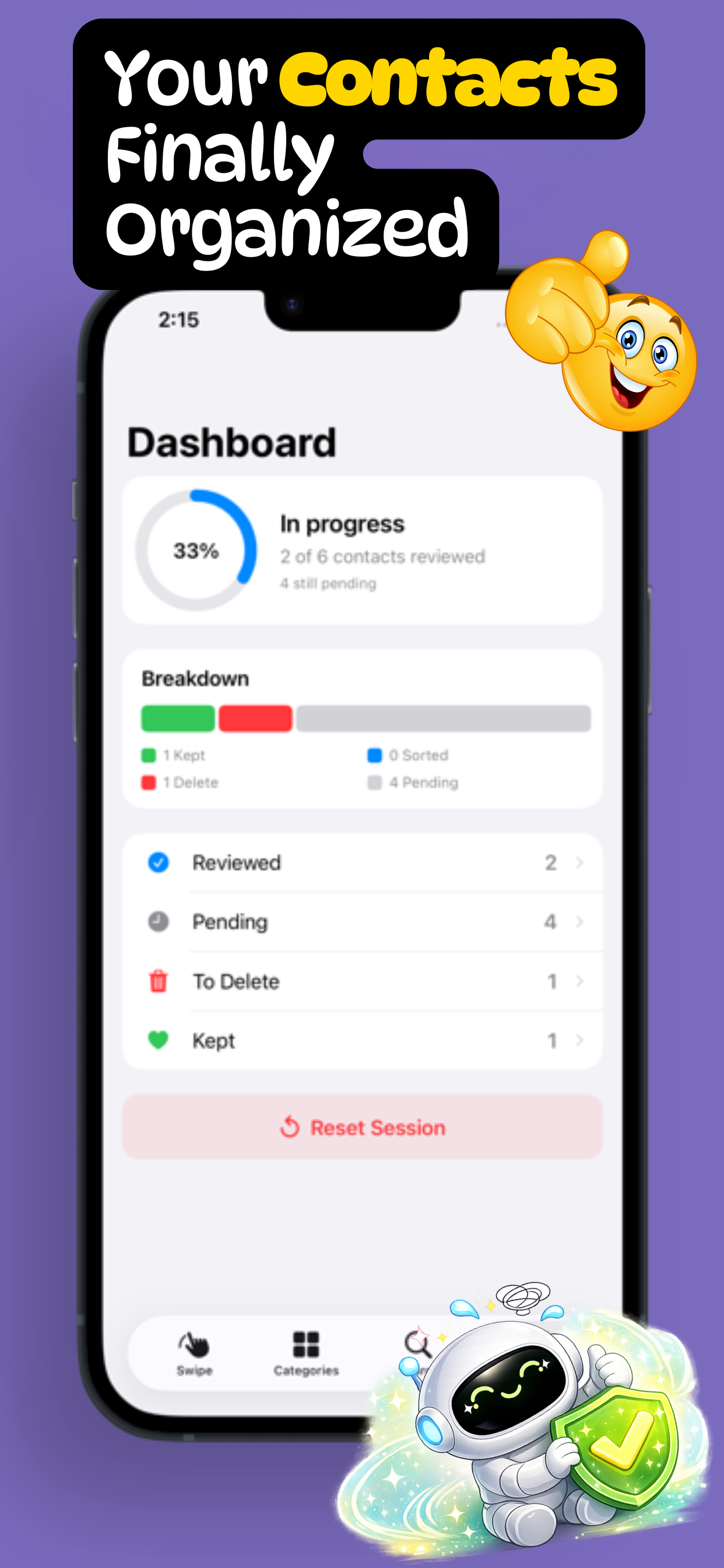 DitchIt: Phone Book Cleaner