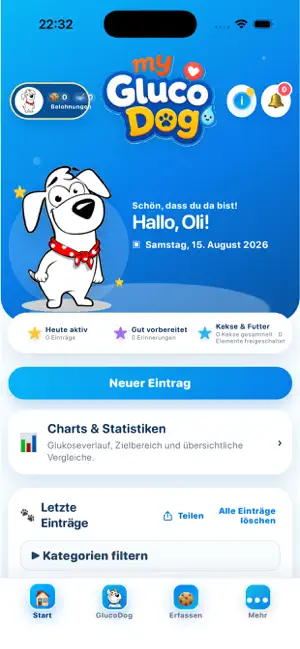 myGlucoDog screenshot 1