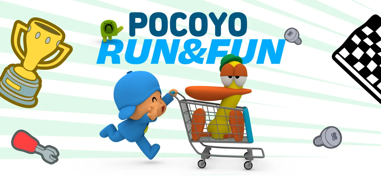 Screenshot #1 pour Pocoyo Run & Fun: Courses!