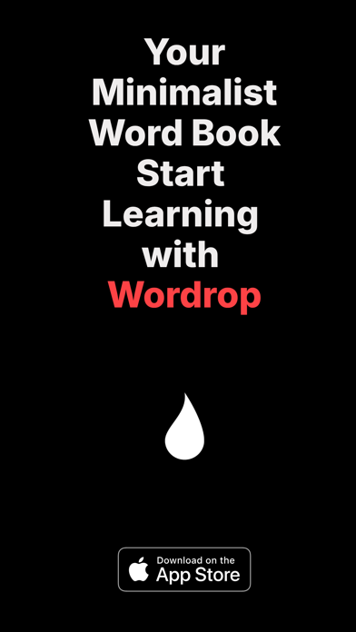 Wordrop: Vocabulary Builder screenshot