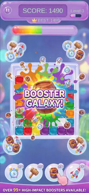 JELLY POP: Physics Merge 3D screenshot 4