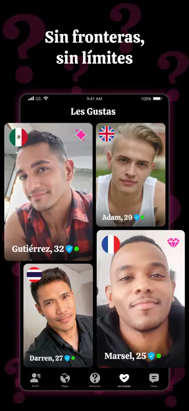 Wonder: Chat y Citas Gay screenshot 6 of 6