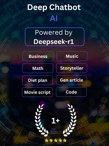 Deep Chatbot: All AI in One iPad screenshot