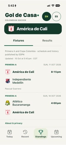 Gol de Casa screenshot 2
