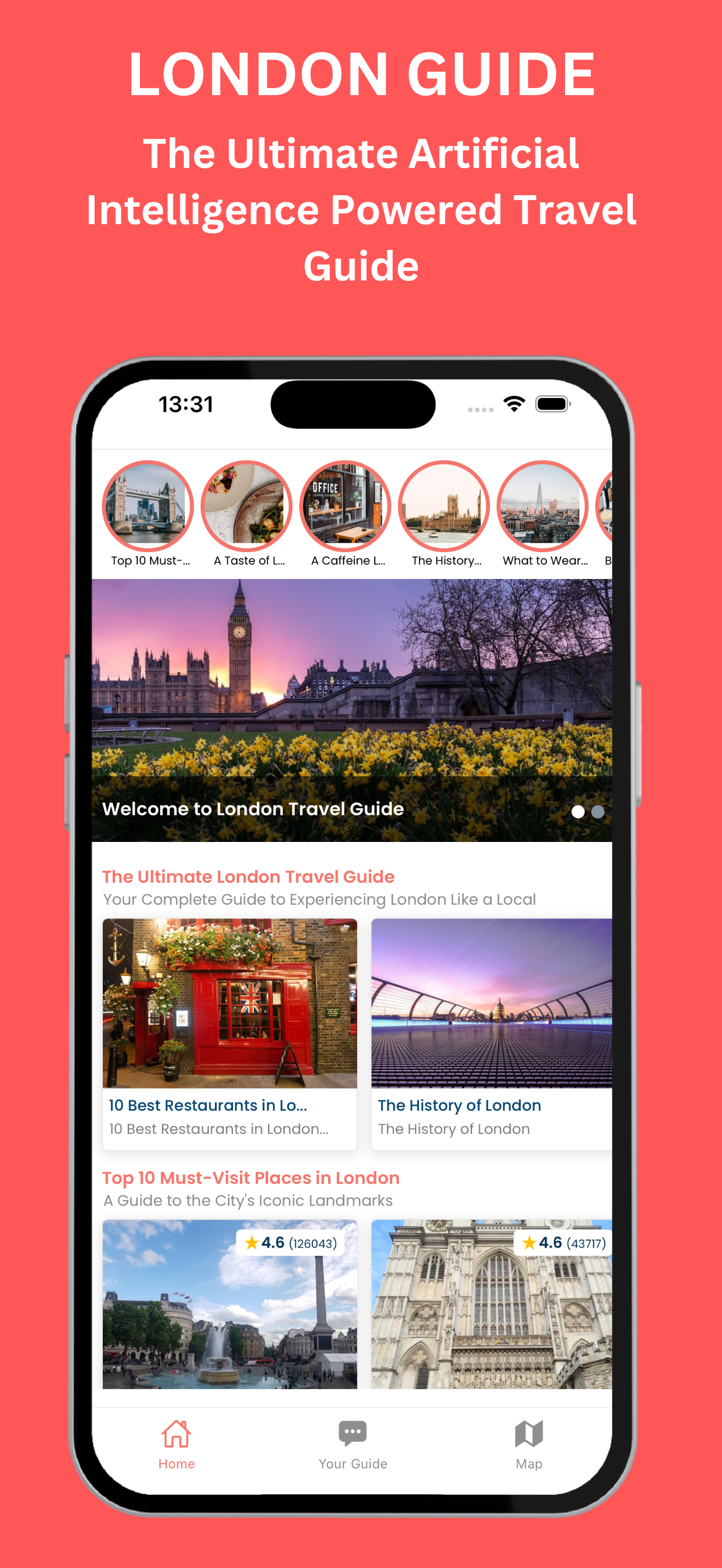 AI Travel Guide - London