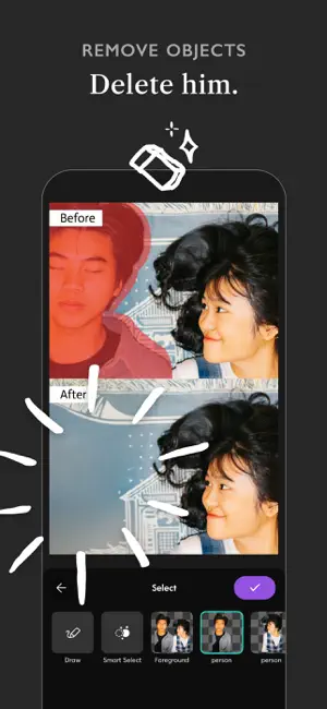 BEAM: Magic AI Photo Editor iPhone screenshot 3