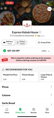 Express Kebab House iPhone screenshot