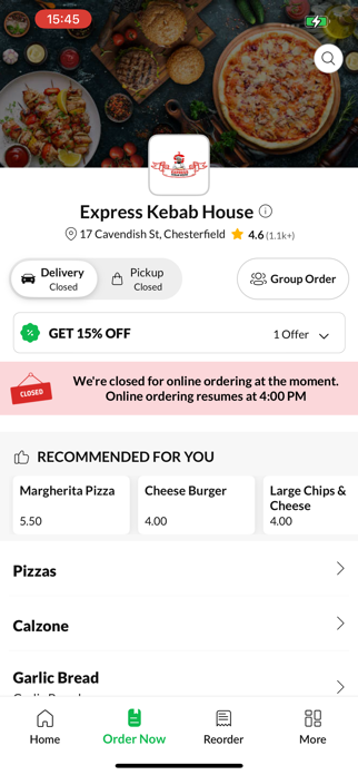 Express Kebab House Screenshot 2 of 4