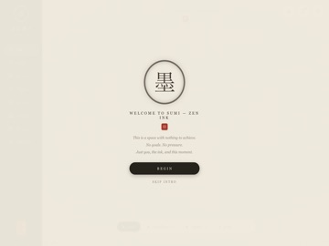 Sumi 墨息 iPad screenshot