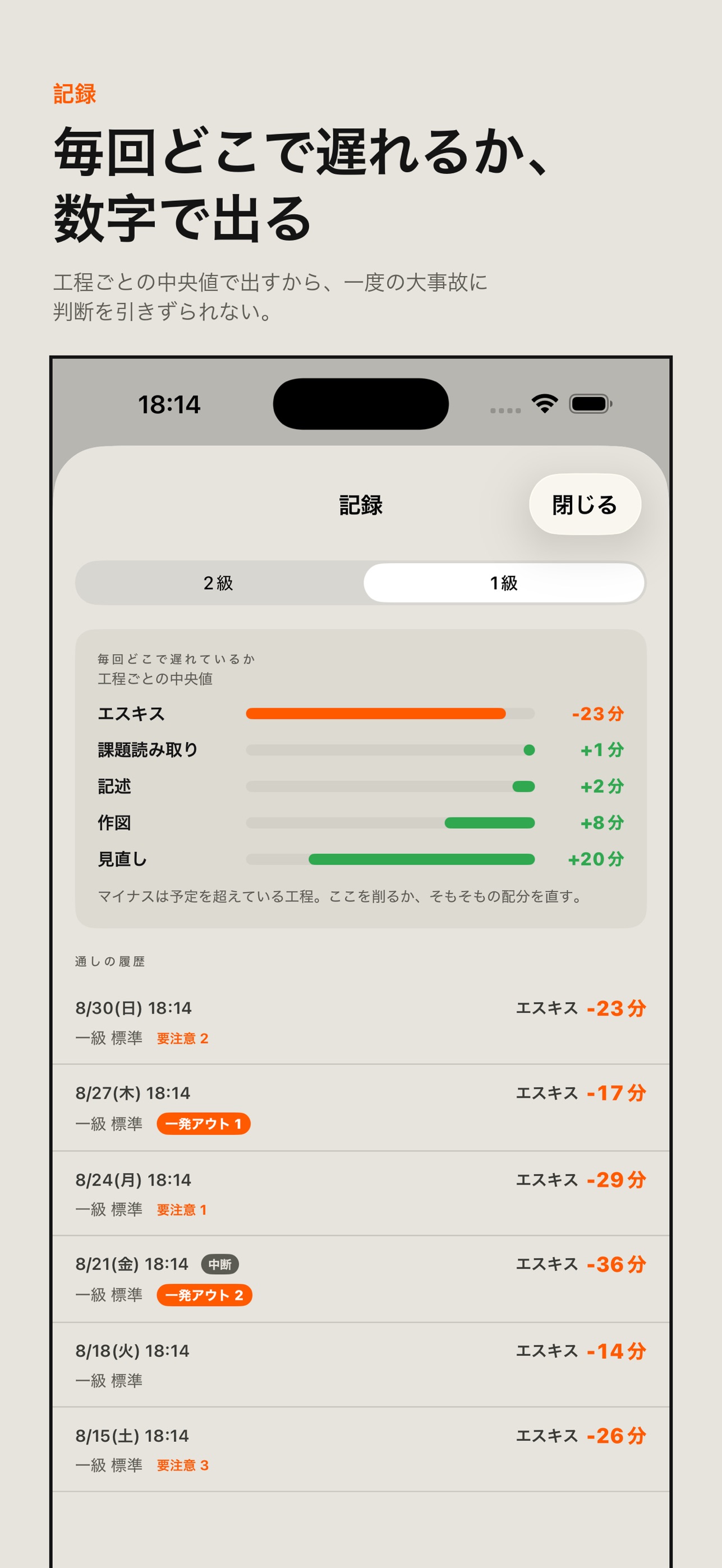 Screenshot 2 of 二級建築士・一級建築士 製図タイマー SEIZU