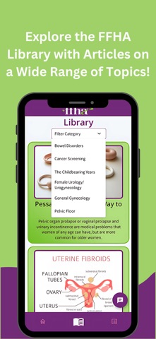 Foundation for Female Health screenshot