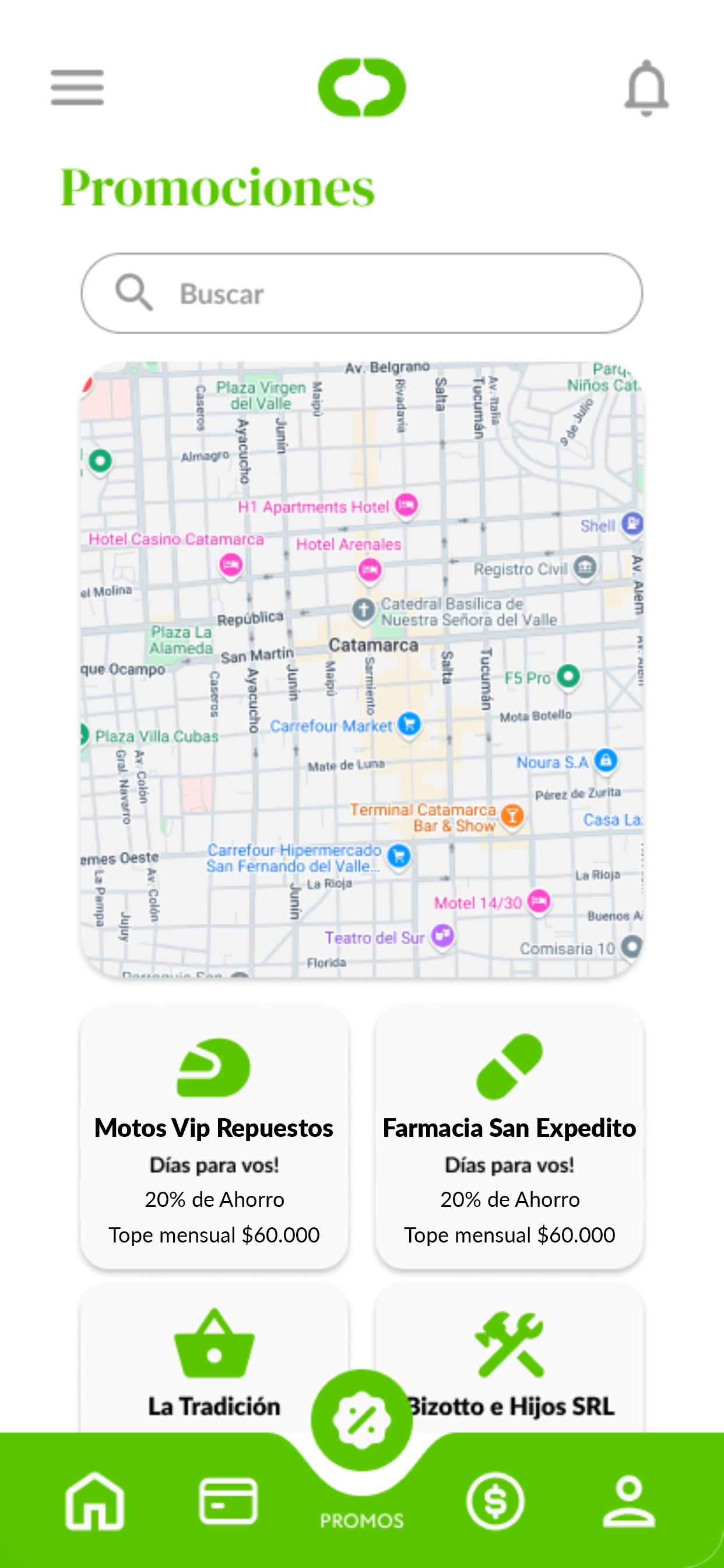 Tarjeta Centrocard screenshot 3