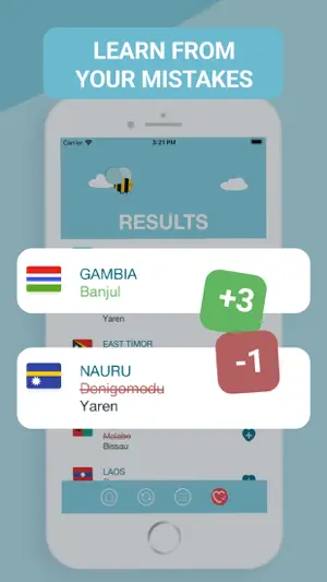 Capitals Quiz – 60s Challenge screenshot 3
